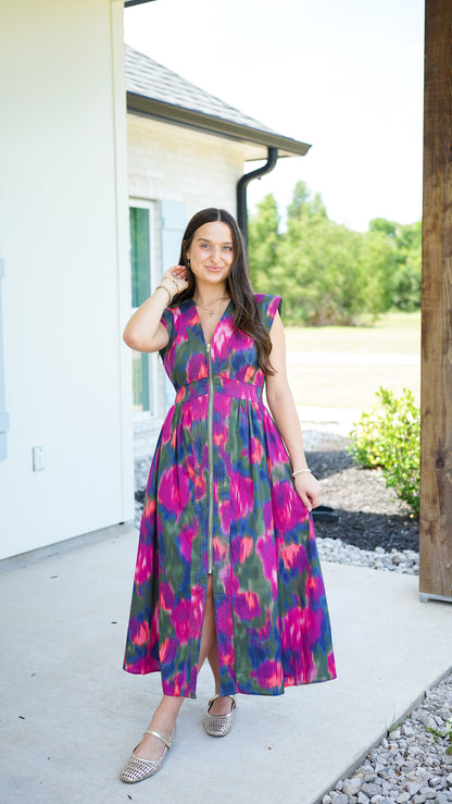Simply Stunning Midi Dress