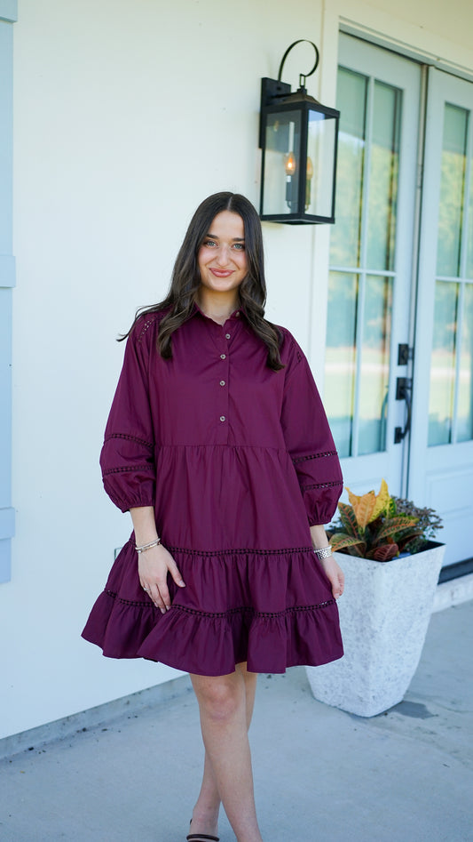 Peace of Christ Wine Dress