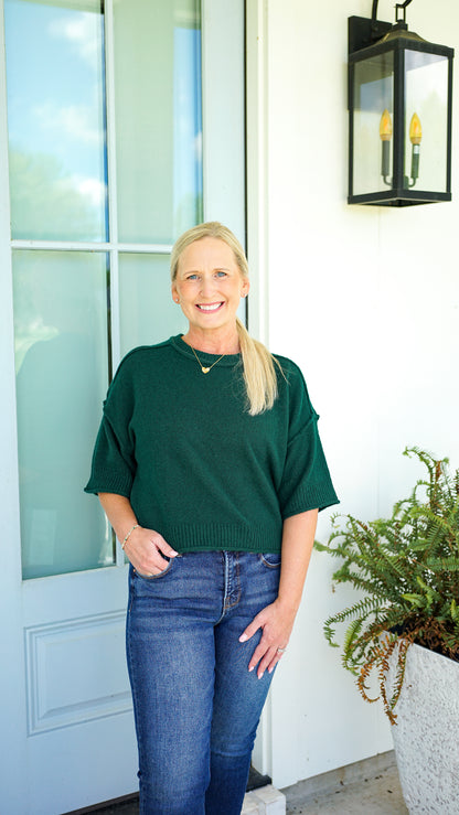 Emerald Evening Top