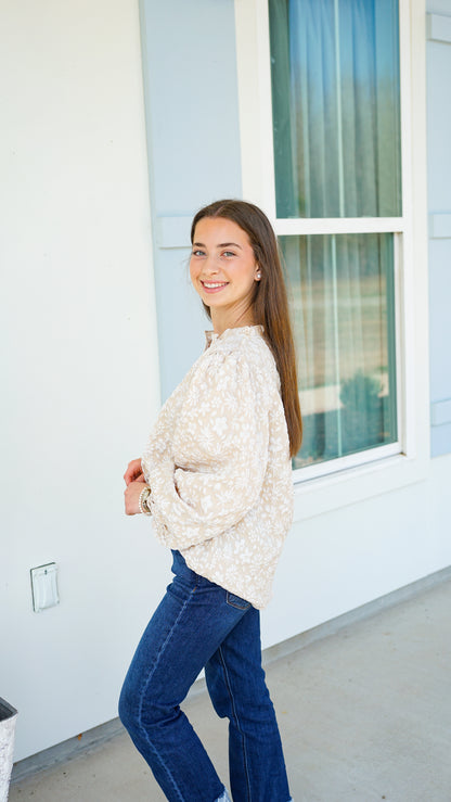 Grace Upon Grace Cream Long Sleeve
