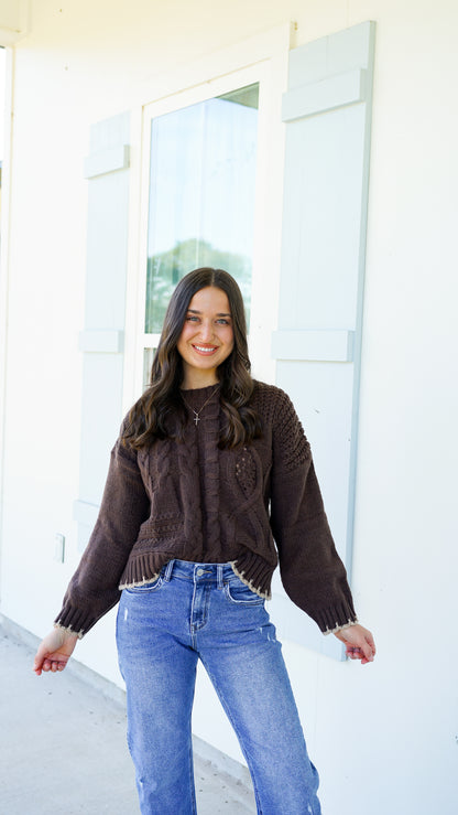 Better In Brown Sweater