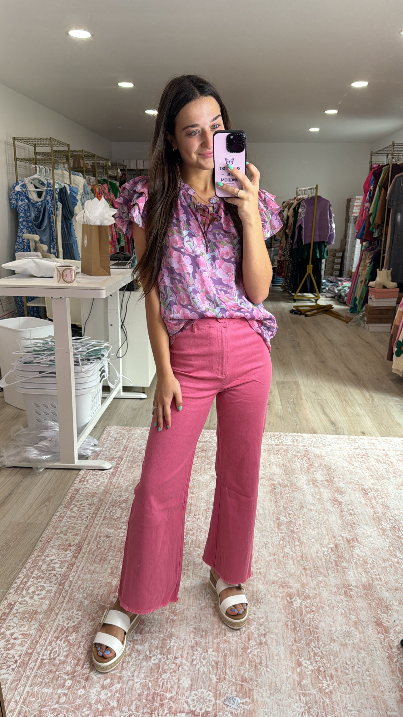 Perfect Fit Pink Pants