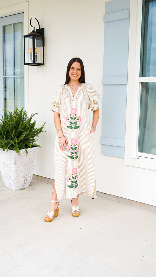 Just Living Life Midi Dress