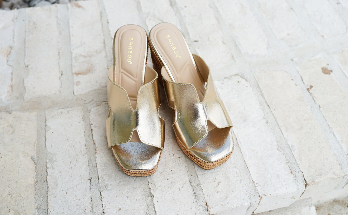 New Beginnings Gold Wedges