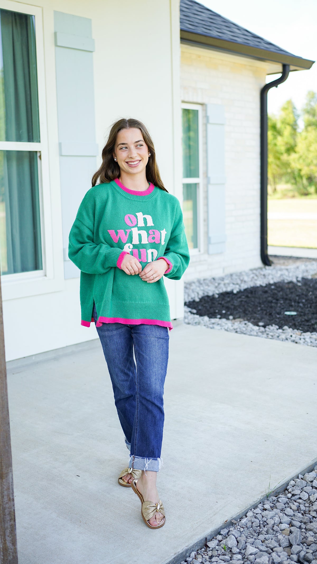 Oh What Fun Sweater