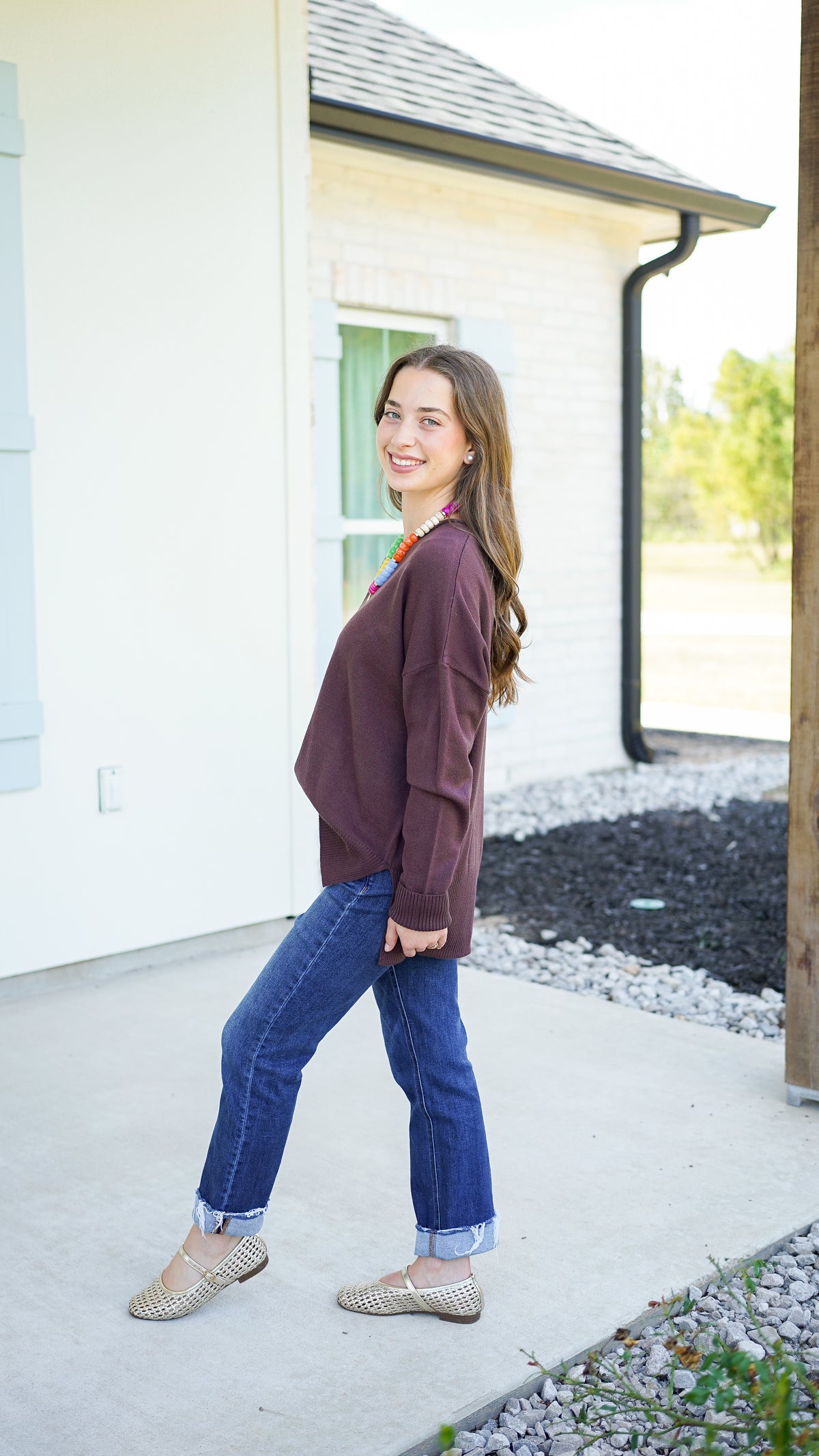 Nothing Like It Brown Sweater