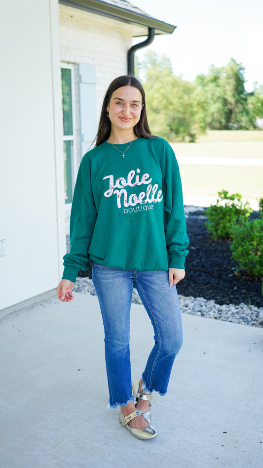 Jolie Noelle Gingerbread Sweatshirt