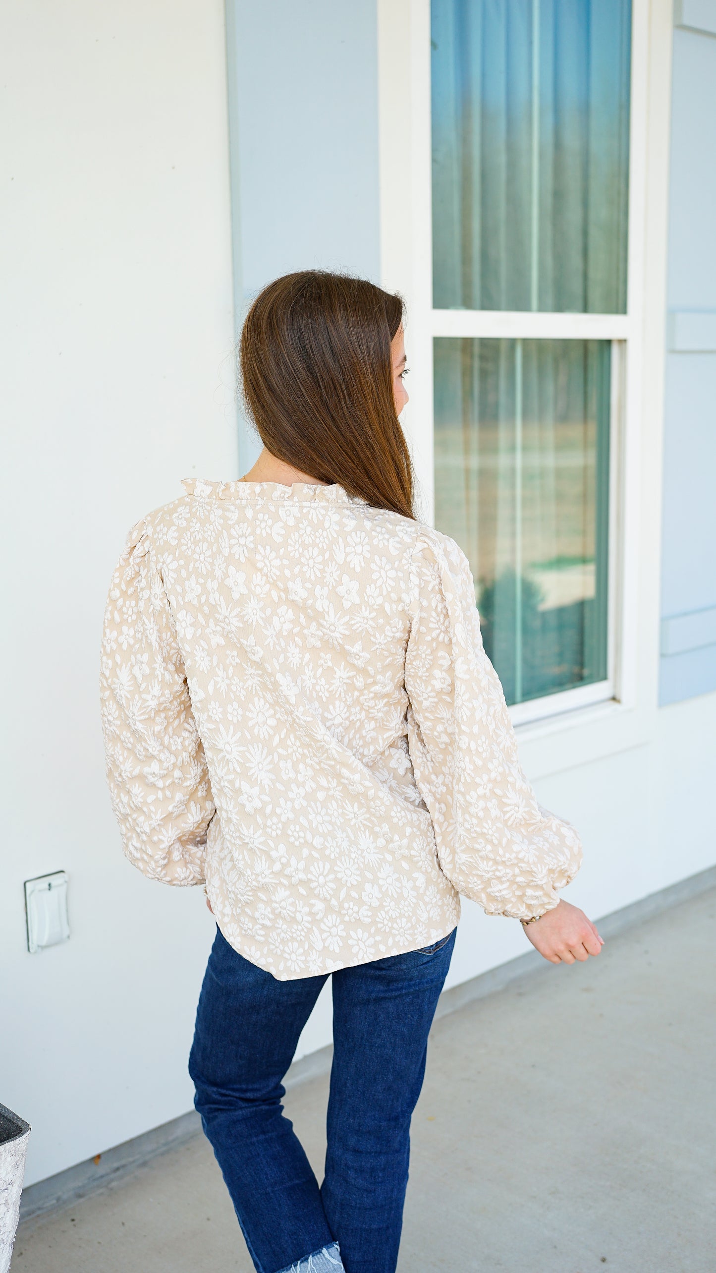 Grace Upon Grace Cream Long Sleeve