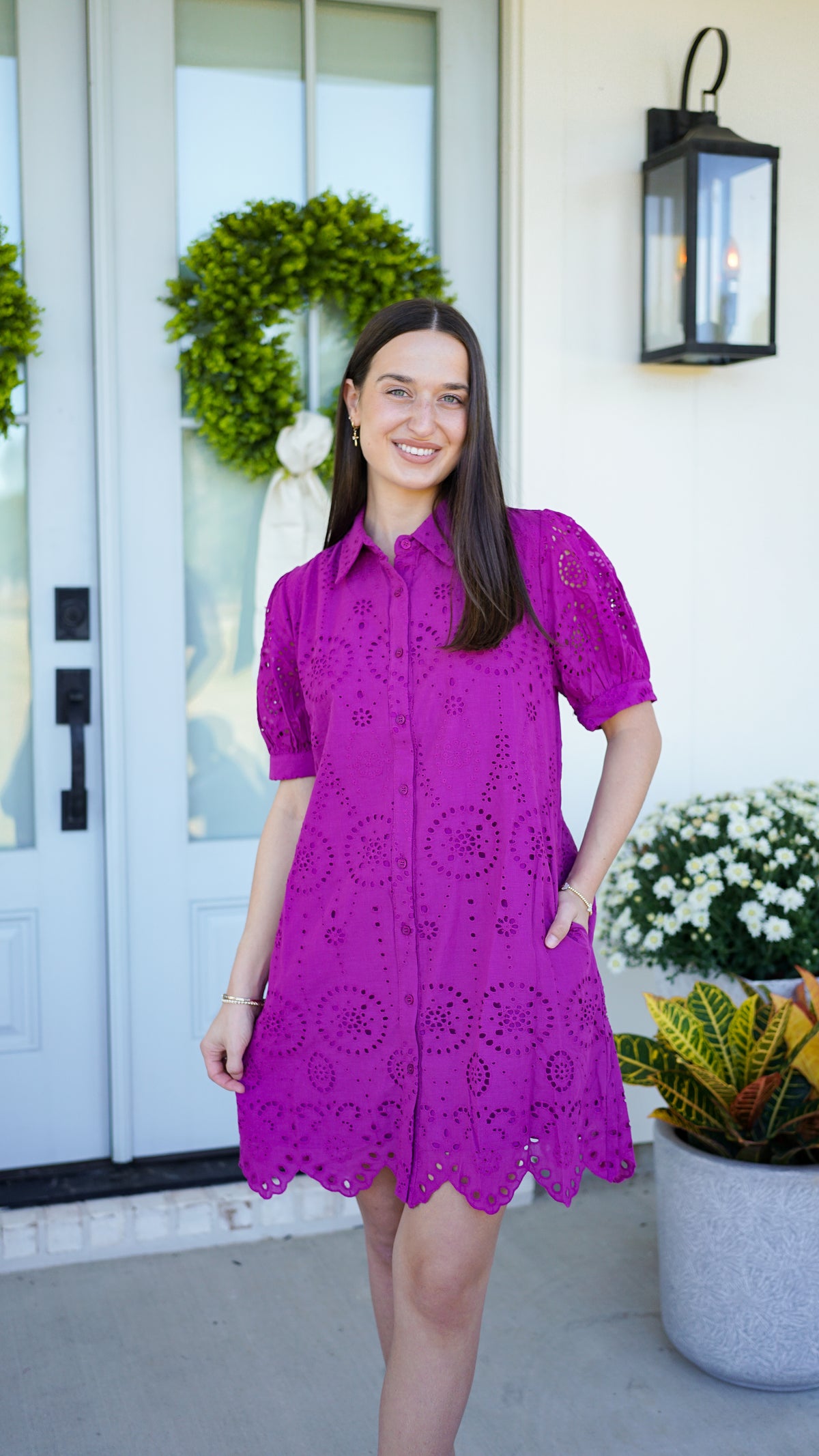 Feeling Special Magenta Dress