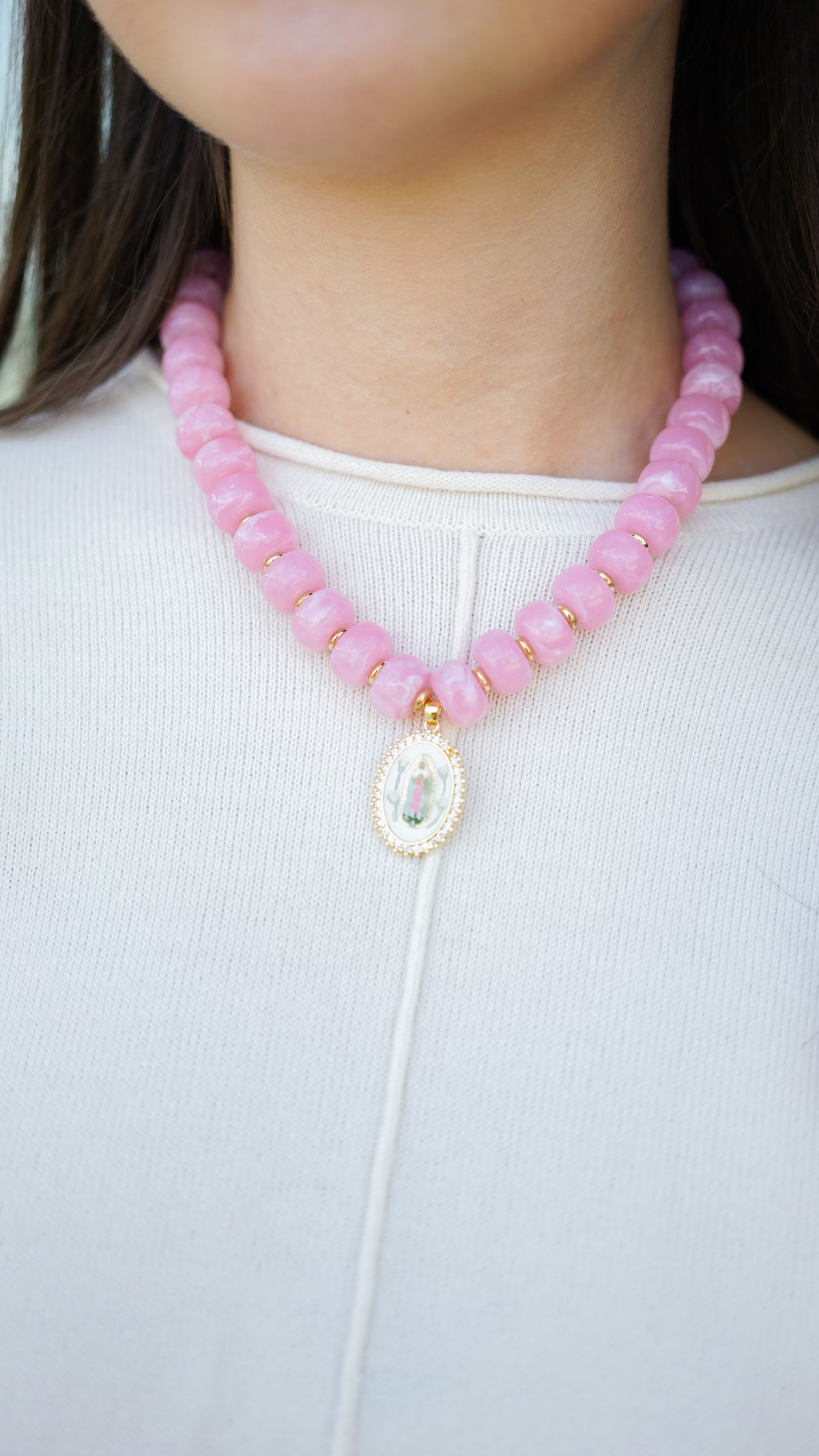 Saint Anne Beaded Necklace