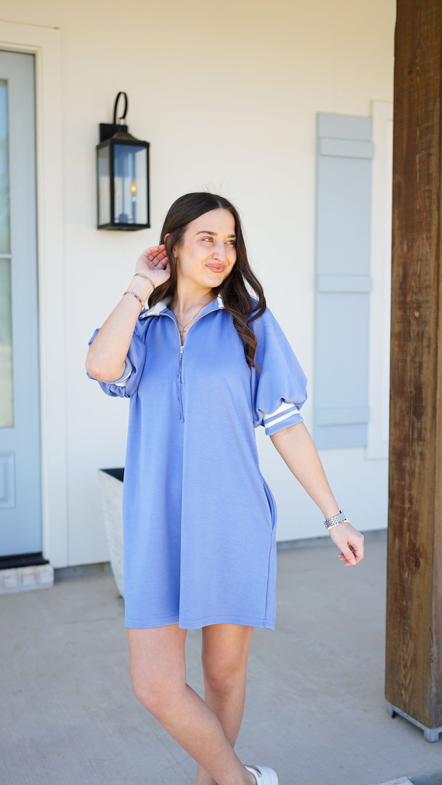Sporty Girl Blue Dress