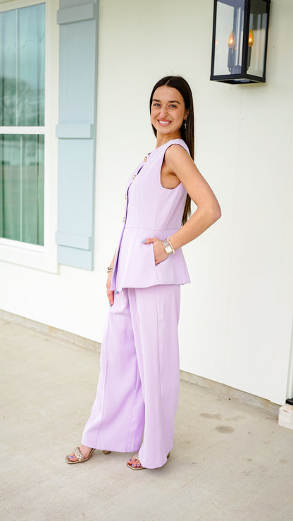 Pretty In Pastel Pantsuit