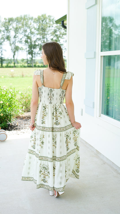 A Step Forward Midi Dress
