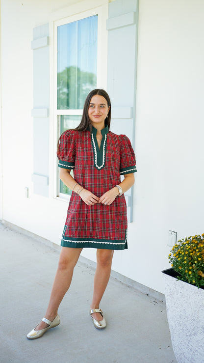 Christmas Plaid Dress