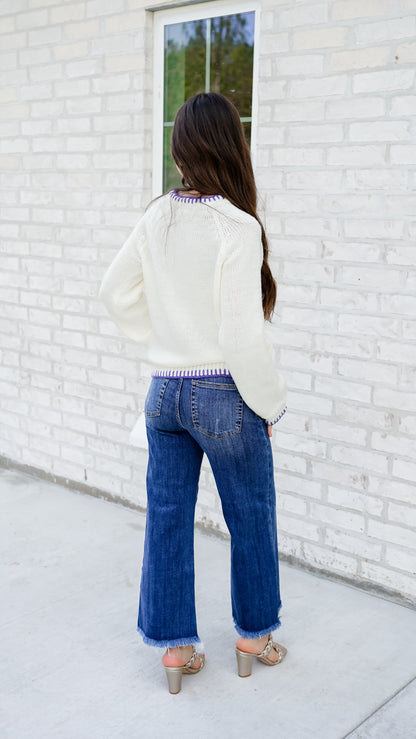 Fleur De Lis Sweater