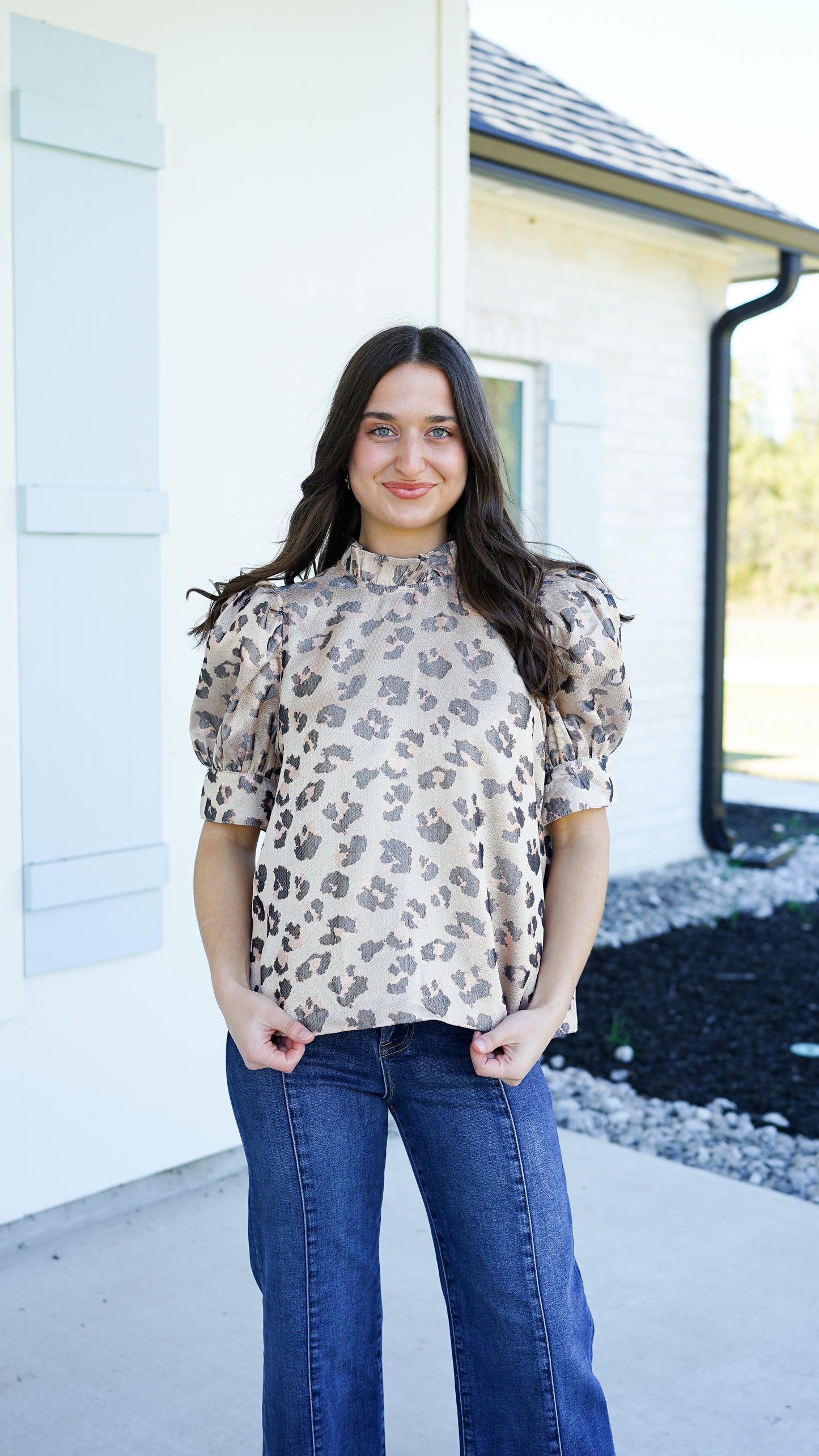 Dinner Date Champagne Top