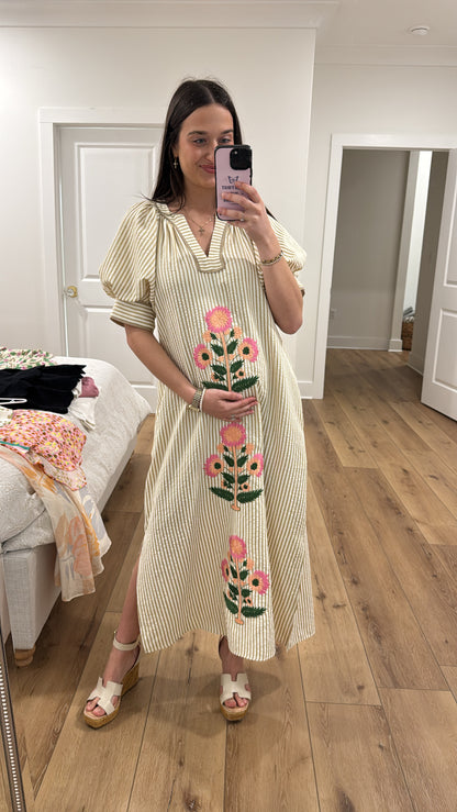 Just Living Life Midi Dress