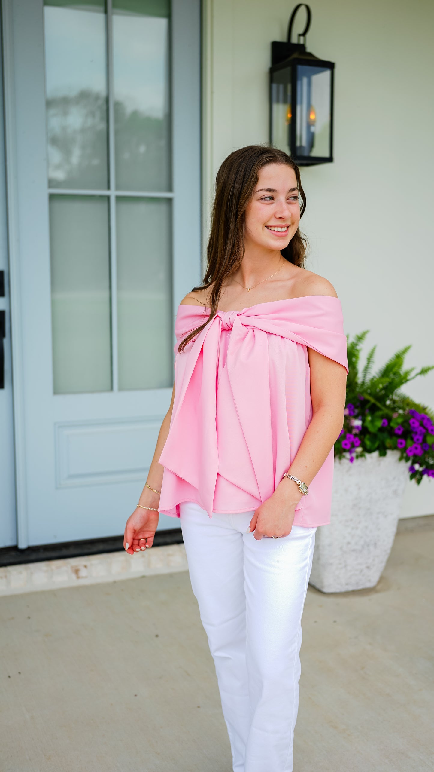 Powerful In Pink Top