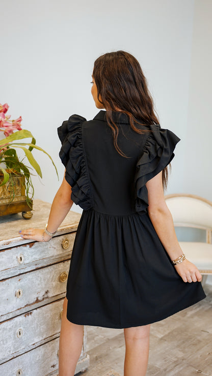 Something Beautiful Black Dress