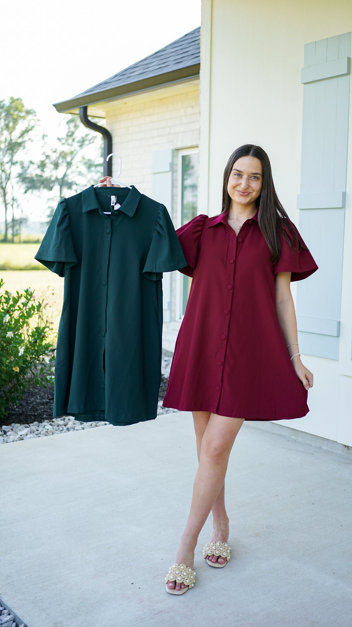Keep It Classy Emerald Dress