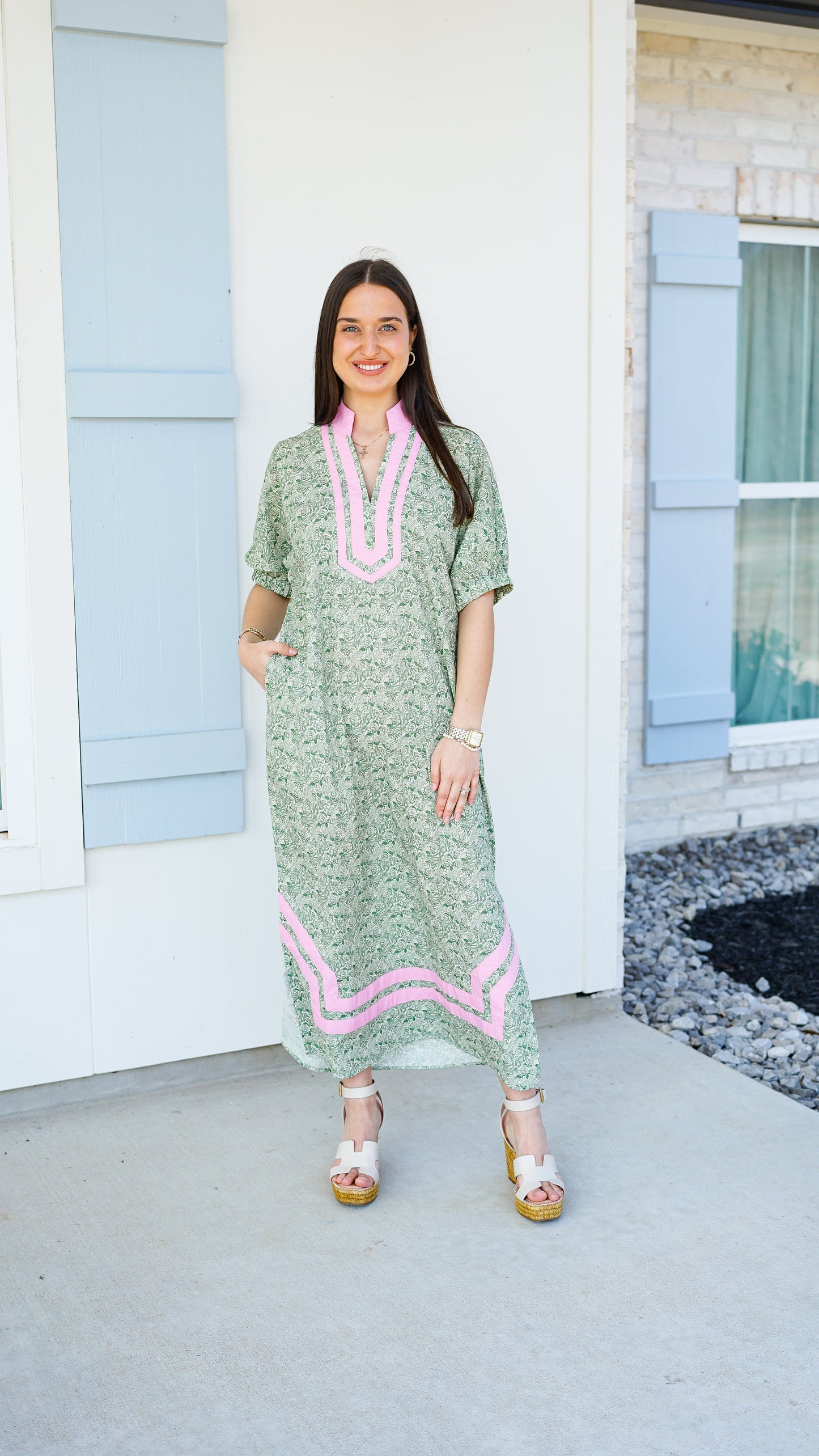 Under The Palms Midi Dress