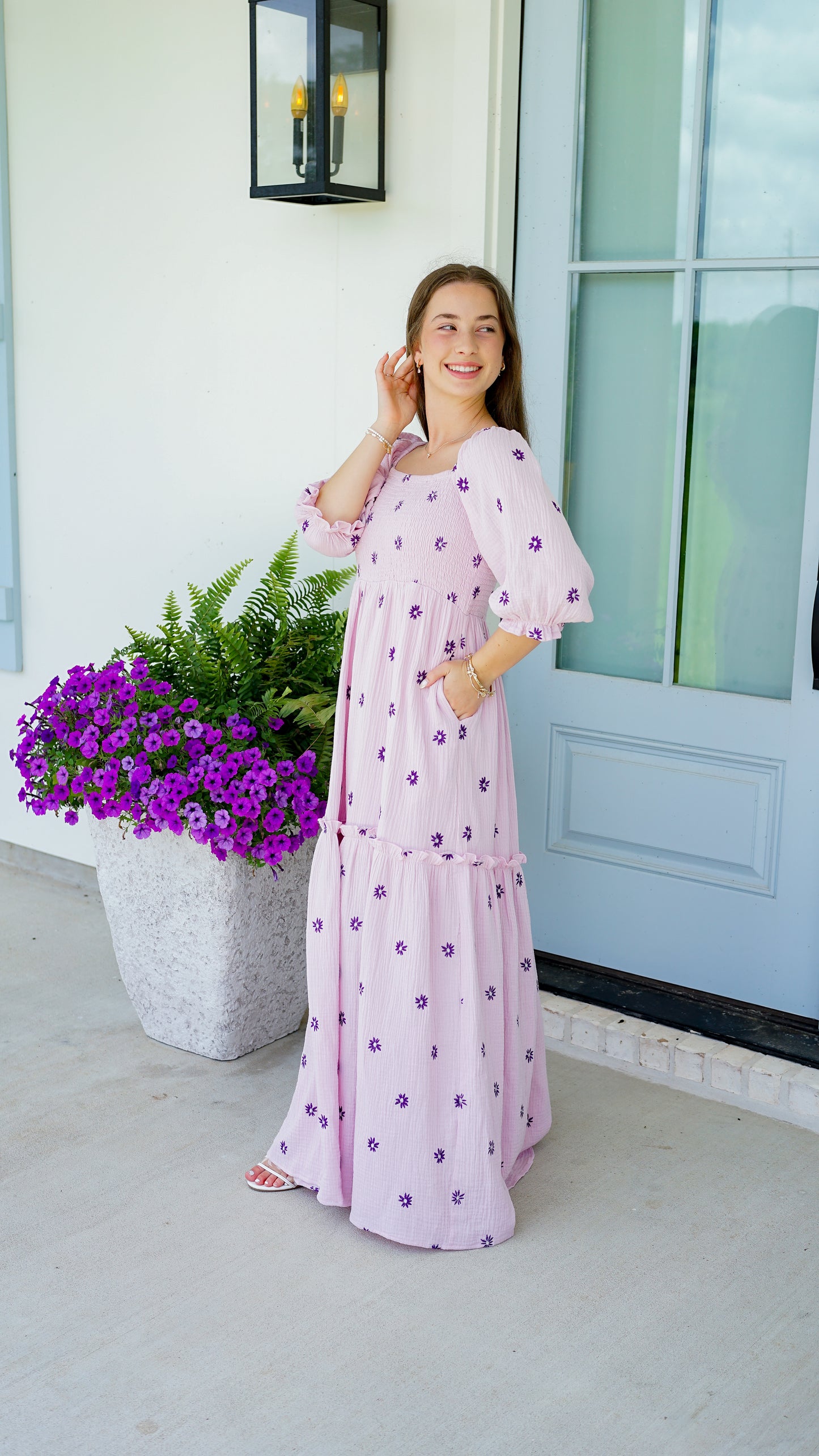 Lovely In Lilac Dress