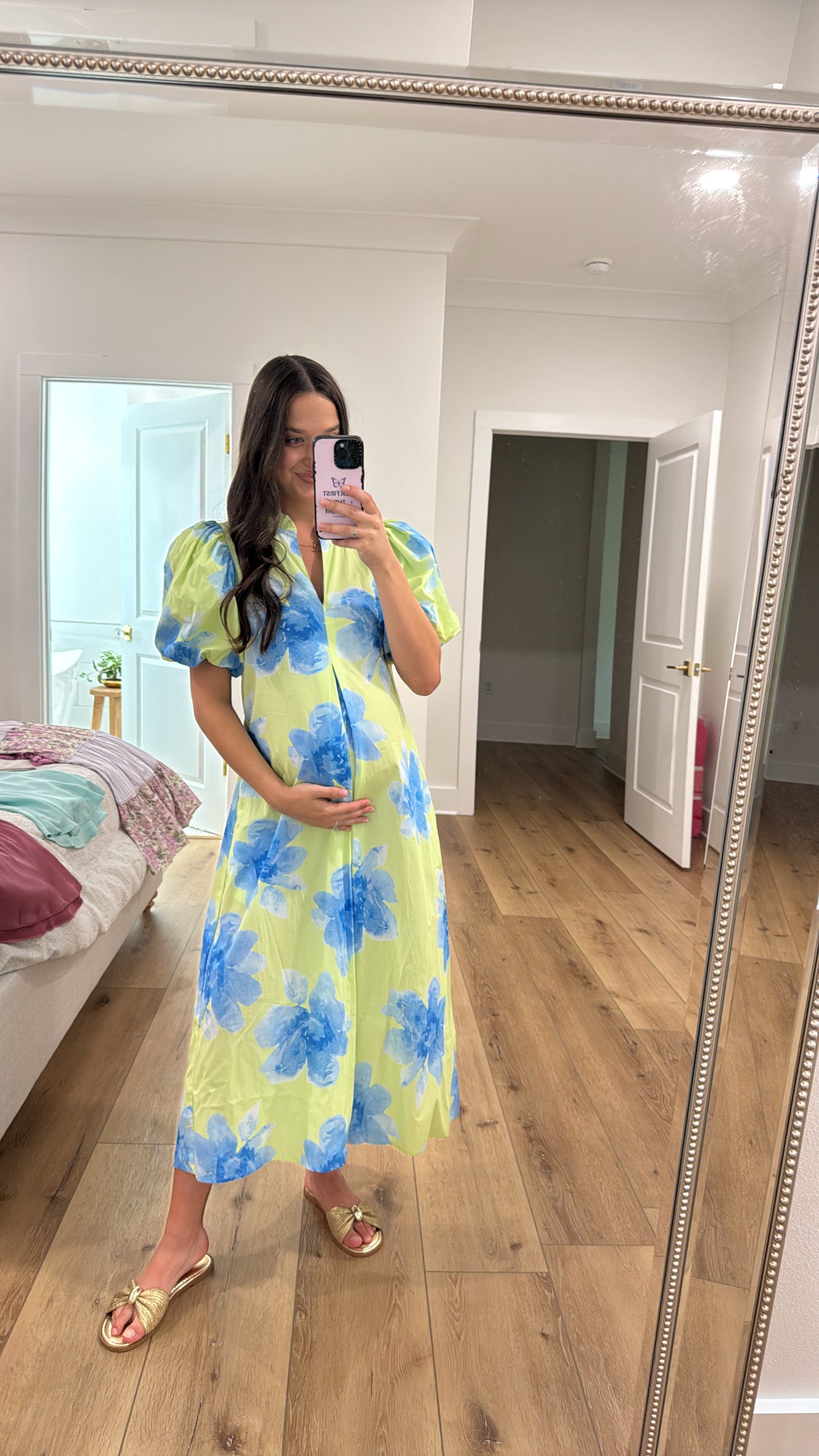 Nothing Ordinary Lime Midi Dress