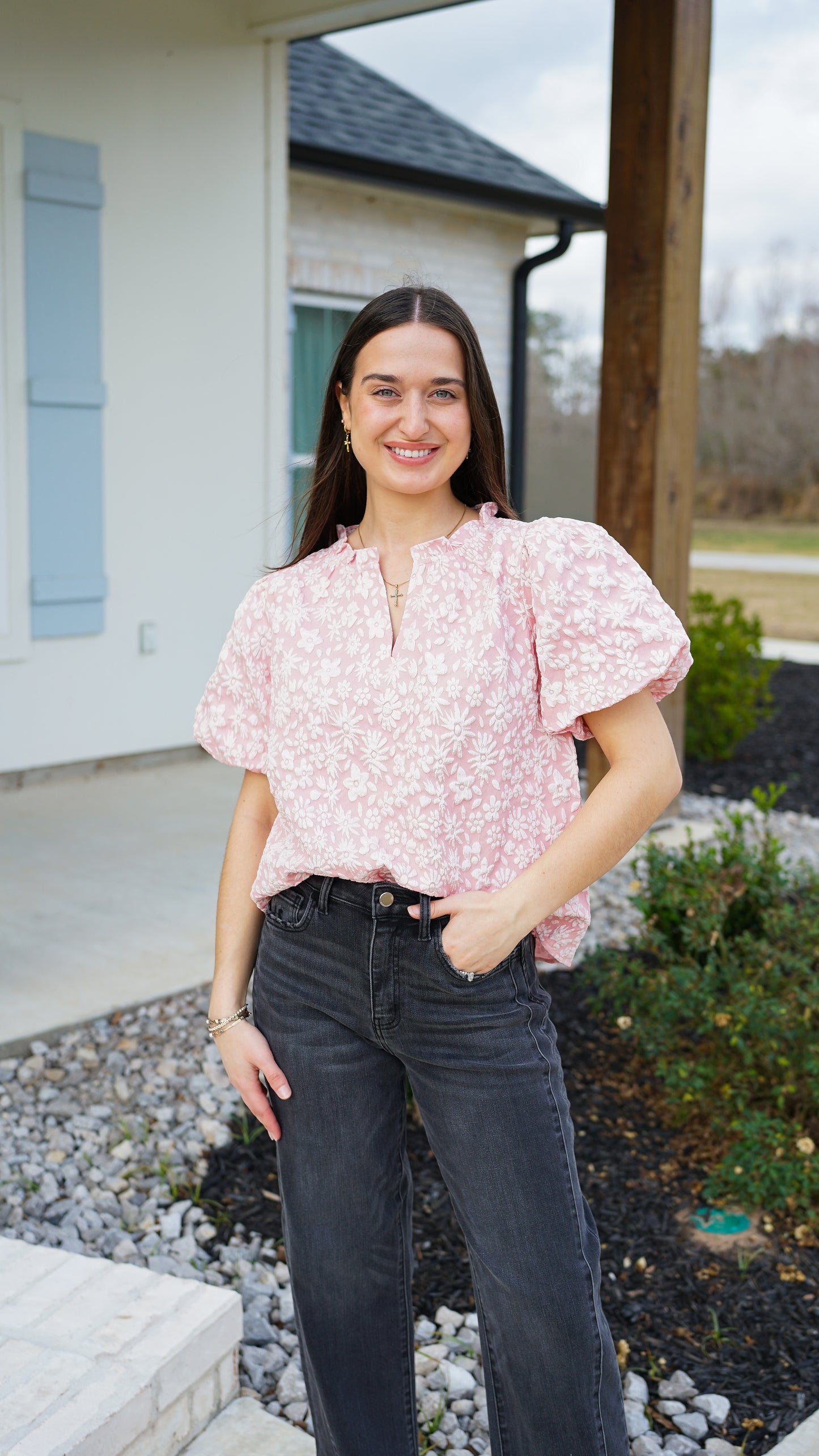 Grace Upon Grace Blush Top