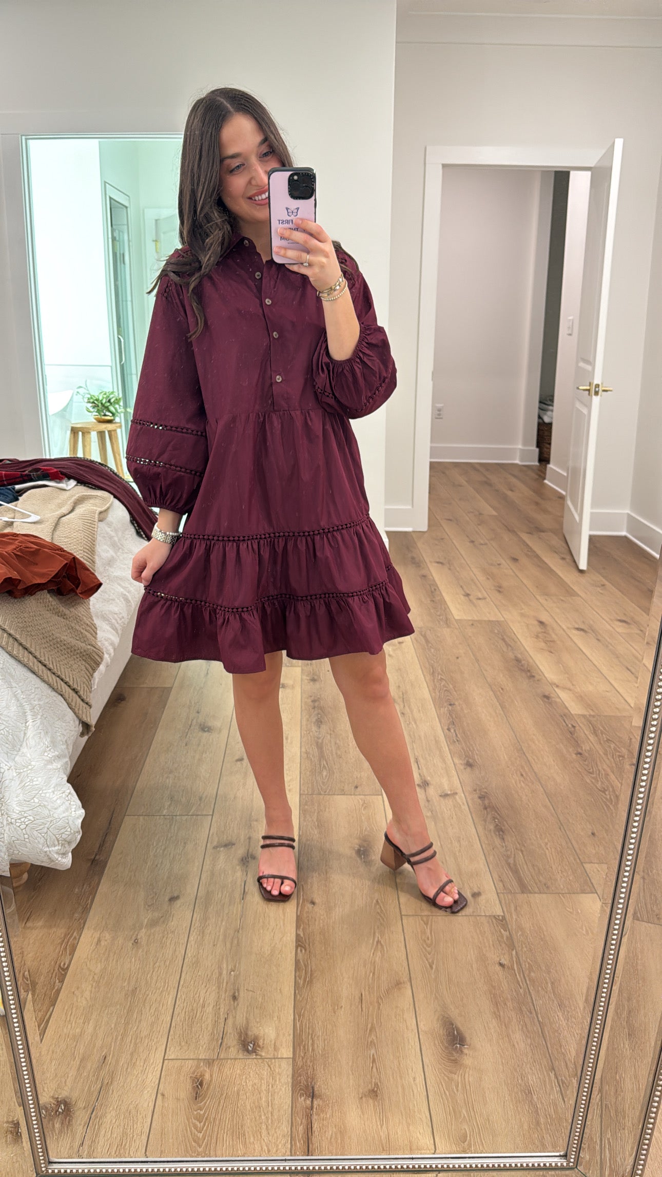 Peace of Christ Wine Dress