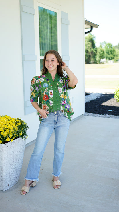 Flower Garden Top