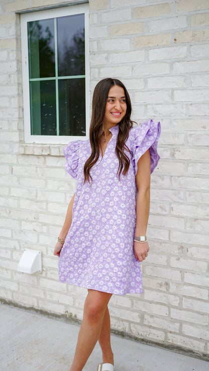 Frolick In Lavender Dress