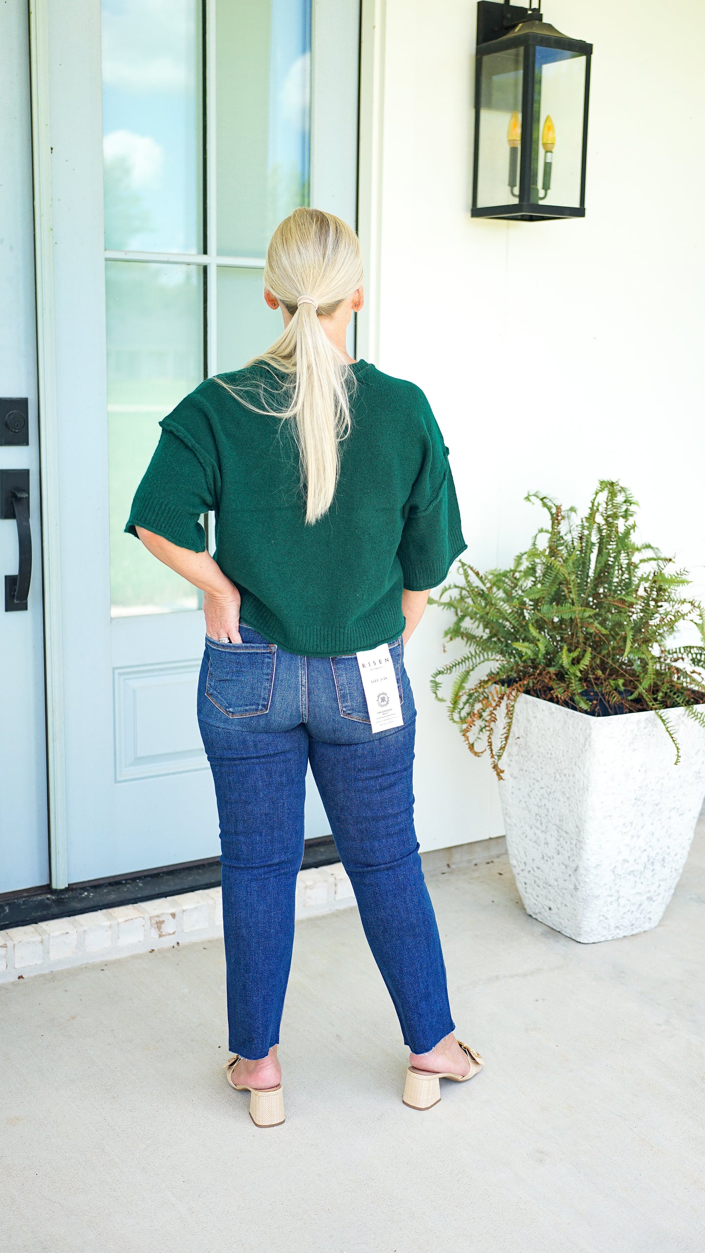Emerald Evening Top