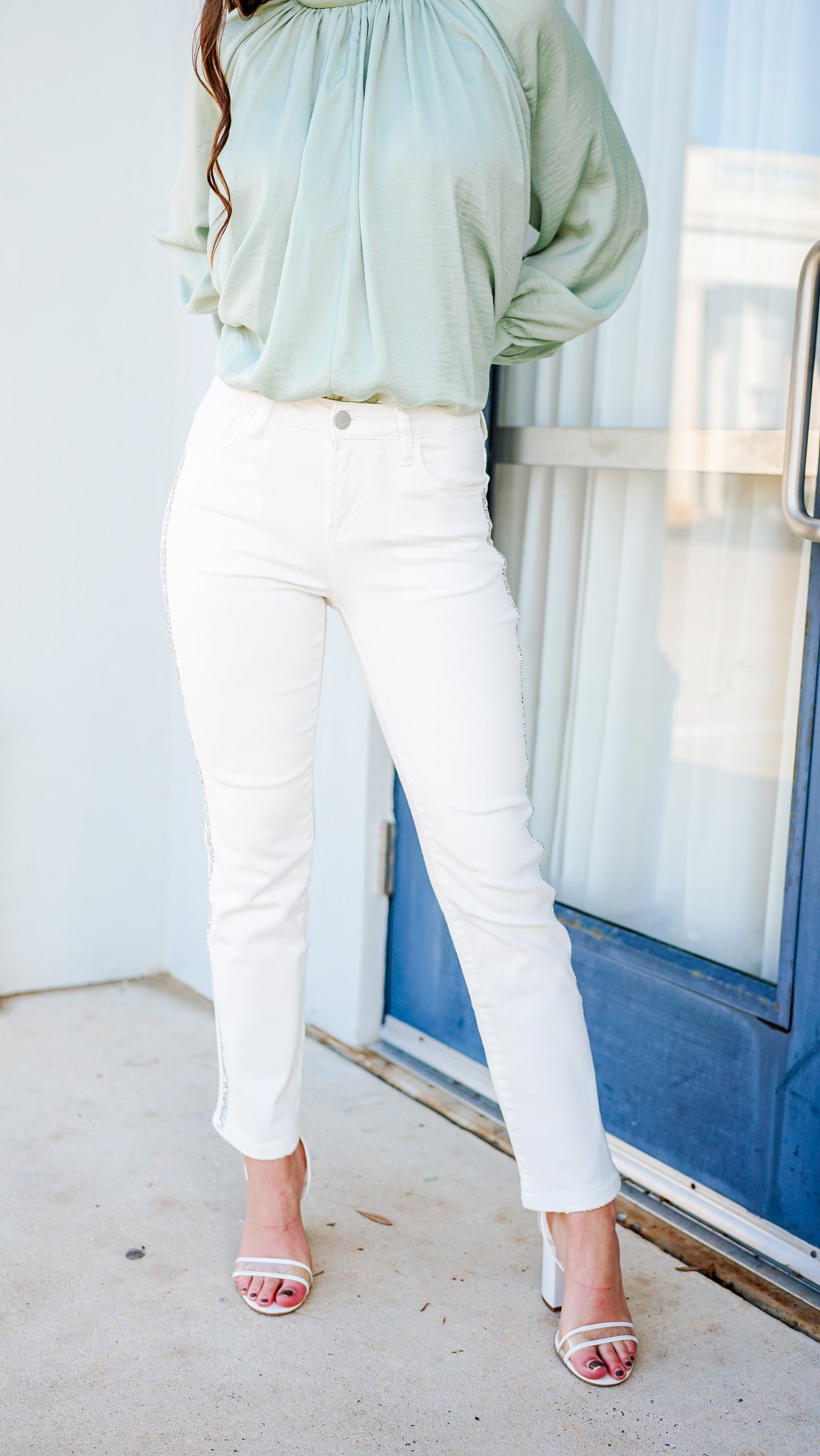 Something Special White Jeans